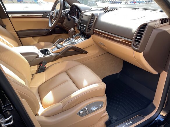 2016 Porsche Cayenne Turbo II Рестайлинг (958), чёрный, 5750000 рублей - вид 8