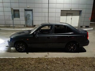 2008 Hyundai Accent ТагАЗ II, серый, 430000 рублей, вид 5