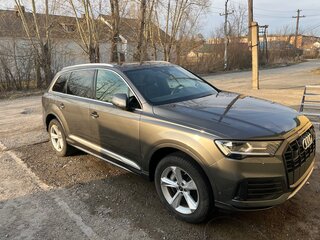 2022 Audi Q7 45 TFSI II (4M) Рестайлинг, серый, 6200000 рублей, вид 2