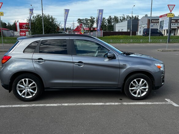 2013 Mitsubishi ASX I Рестайлинг, серый, 1450000 рублей - вид 3