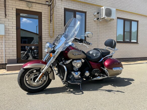 2010 Kawasaki VN1700 Vulcan, красный, 740000 рублей