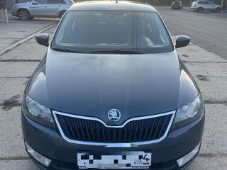 2014 Skoda Rapid I, серый, 650000 рублей, вид 4
