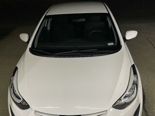 2014 Hyundai Elantra V (MD) Рестайлинг, белый, 1200000 рублей, вид 1