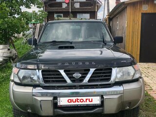 2001 Nissan Patrol V (Y61), зелёный, 850000 рублей, вид 1