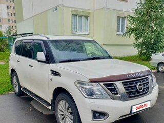 2014 Nissan Patrol VI (Y62) Рестайлинг, белый, 3000000 рублей, вид 3