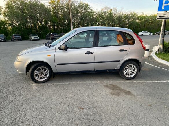 2008 Lada (ВАЗ) Kalina I, серебристый, 246000 рублей - вид 6