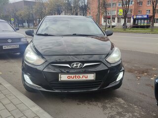 2014 Hyundai Solaris I, чёрный, 800000 рублей, вид 1