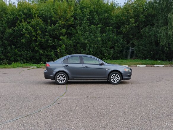 2008 Mitsubishi Lancer X, серый, 510000 рублей - вид 3