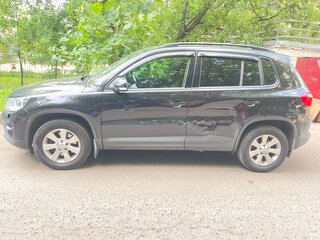 2013 Volkswagen Tiguan I Рестайлинг, чёрный, 990000 рублей, вид 4