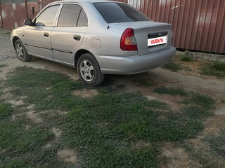 2011 Hyundai Accent ТагАЗ II, серебристый, 520000 рублей, вид 4