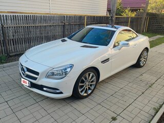 2013 Mercedes-Benz SLK-Класс 250 III (R172), белый, 2740000 рублей, вид 1