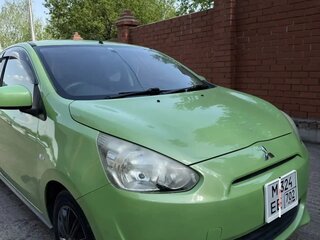 2012 Mitsubishi Mirage VI, зелёный, 700000 рублей, вид 1