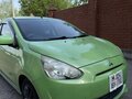 2012 Mitsubishi Mirage VI, зелёный, 700000 рублей