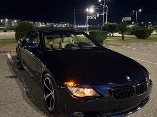 2008 BMW 6 серии 650i II (E63/E64) Рестайлинг, синий, 2500000 рублей, вид 2