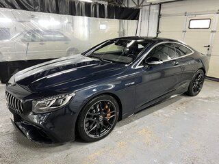 2018 Mercedes-Benz S-Класс AMG 63 AMG III (W222, C217) Рестайлинг, чёрный, 15000000 рублей, вид 2