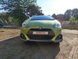 2016 Toyota Aqua I Рестайлинг, зелёный, 1190000 рублей, вид 2