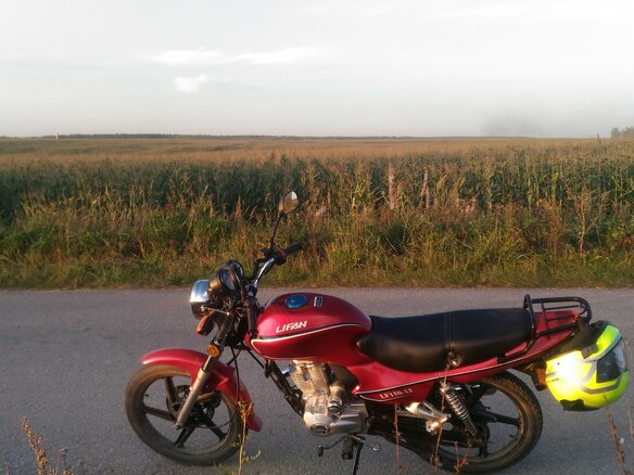2018 Lifan LF150-13, красный