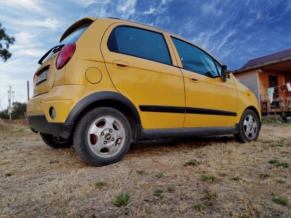 2008 Chevrolet Matiz II, жёлтый, 460000 рублей - вид 5