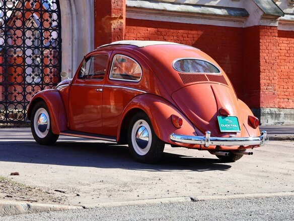 1955 Volkswagen Type 1, оранжевый, 3850000 рублей - вид 10