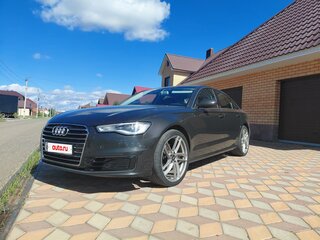 2015 Audi A6 IV (C7) Рестайлинг, серый, 1850000 рублей, вид 1