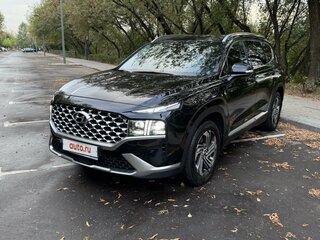 2021 Hyundai Santa Fe IV Рестайлинг, чёрный, 3400000 рублей, вид 1