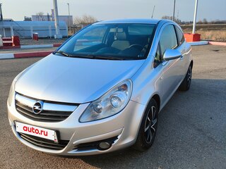 2008 Opel Corsa D, серебристый, 555000 рублей, вид 1