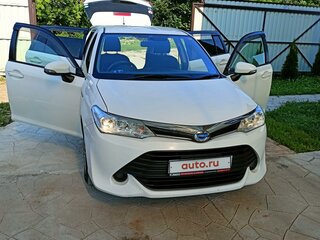 2017 Toyota Corolla Fielder XI (E160, E170, E180) Рестайлинг 1, белый, 1090000 рублей, вид 3