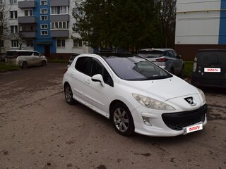 2009 Peugeot 308 I, белый, 620000 рублей, вид 1