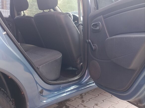 2011 Renault Sandero I, синий, 495000 рублей - вид 10