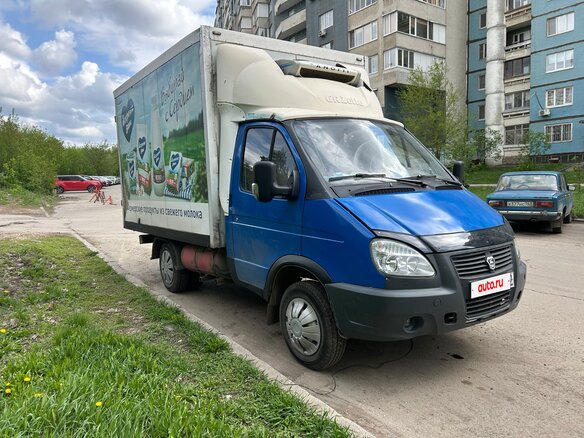 2008 ГАЗ ГАЗель (3302), синий, 600000 рублей