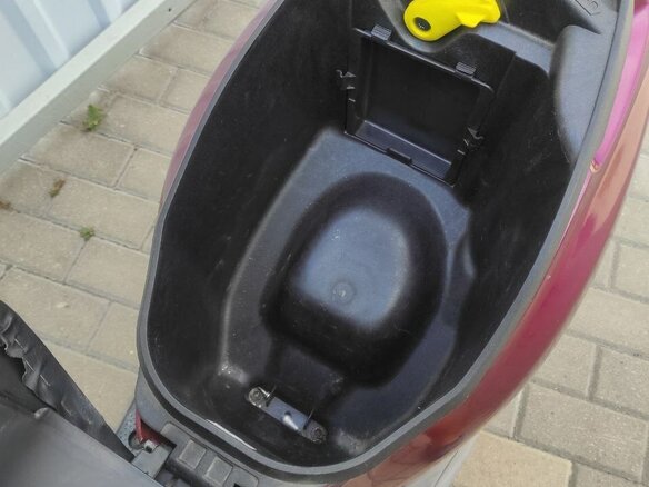 1997 Honda Dio, красный, 75000 рублей - вид 7