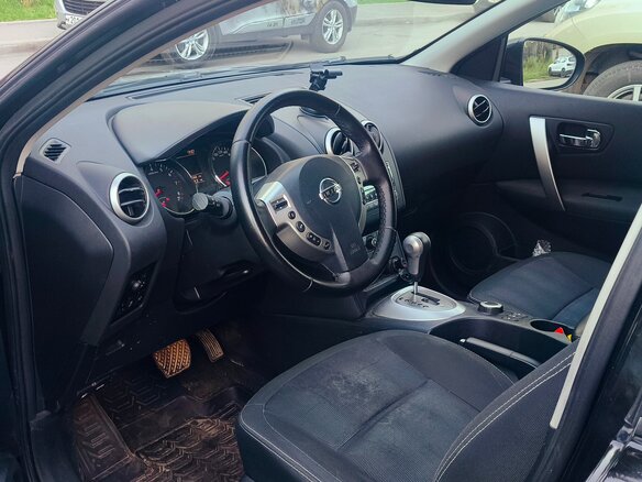 2013 Nissan Qashqai I Рестайлинг, чёрный - вид 3