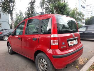 2009 Fiat Panda II, красный, 500000 рублей, вид 5