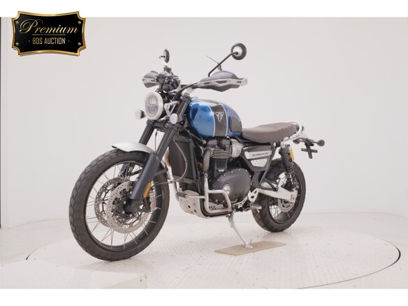 2022 Triumph Scrambler, синий, 1200000 рублей - вид 3
