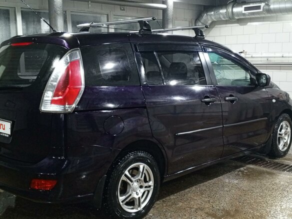 2007 Mazda 5 I (CR) Рестайлинг, фиолетовый, 850000 рублей - вид 2