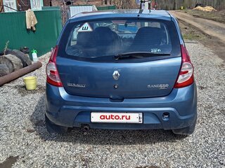 2011 Renault Sandero I, синий, 600000 рублей, вид 3