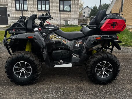 2023 Stels ATV-850 Guepard Trophy, чёрный, 999000 рублей, вид 3