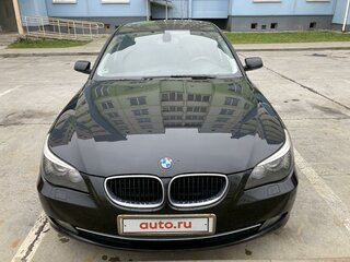 2007 BMW 5 серии 520d V (E60/E61) Рестайлинг, чёрный, 1200000 рублей, вид 1