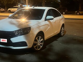 2021 Lada (ВАЗ) Vesta CNG I, белый, 900000 рублей, вид 1