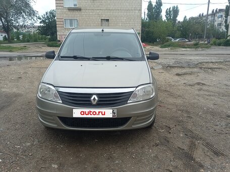 2012 Renault Logan I Рестайлинг, бежевый, 370000 рублей, вид 1