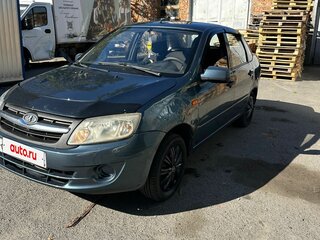 2014 Lada (ВАЗ) Granta I, серый, 420000 рублей, вид 2
