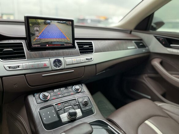 2013 Audi A8 Long III (D4) Рестайлинг, чёрный - вид 19