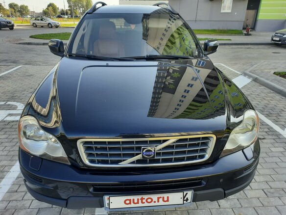 2007 Volvo XC90 5 Geartronic I Рестайлинг, чёрный, 1200000 рублей
