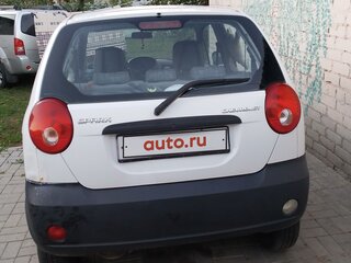 2006 Chevrolet Spark II, белый, 313000 рублей, вид 4