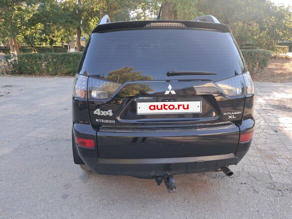 2007 Mitsubishi Outlander II, чёрный, 1200000 рублей - вид 2
