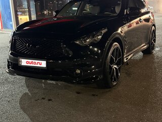 2012 Infiniti FX37 II (S51) Рестайлинг, чёрный, 1950000 рублей, вид 3