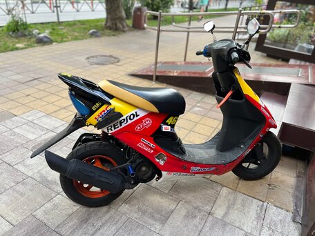 2005 Honda Dio, красный, 48000 рублей, вид 1