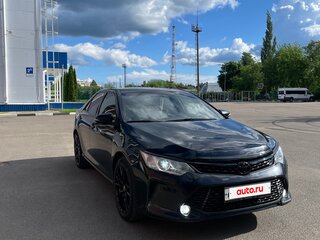 2012 Toyota Camry VII (XV50), чёрный, 1425000 рублей, вид 1