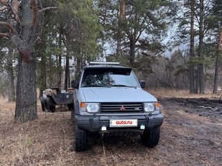 1991 Mitsubishi Pajero II, серебристый, 550000 рублей, вид 4