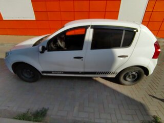 2011 Renault Sandero I, белый, 180000 рублей, вид 4